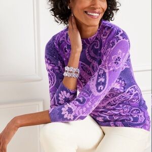 Talbots 100% Cashmere Audrey Sweater